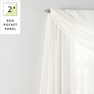 Ivory Crushed Voile