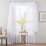 White Crushed Voile